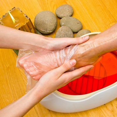 Paraffin wax with gel